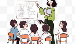 老师和学生漫画,趣味教学瞬间